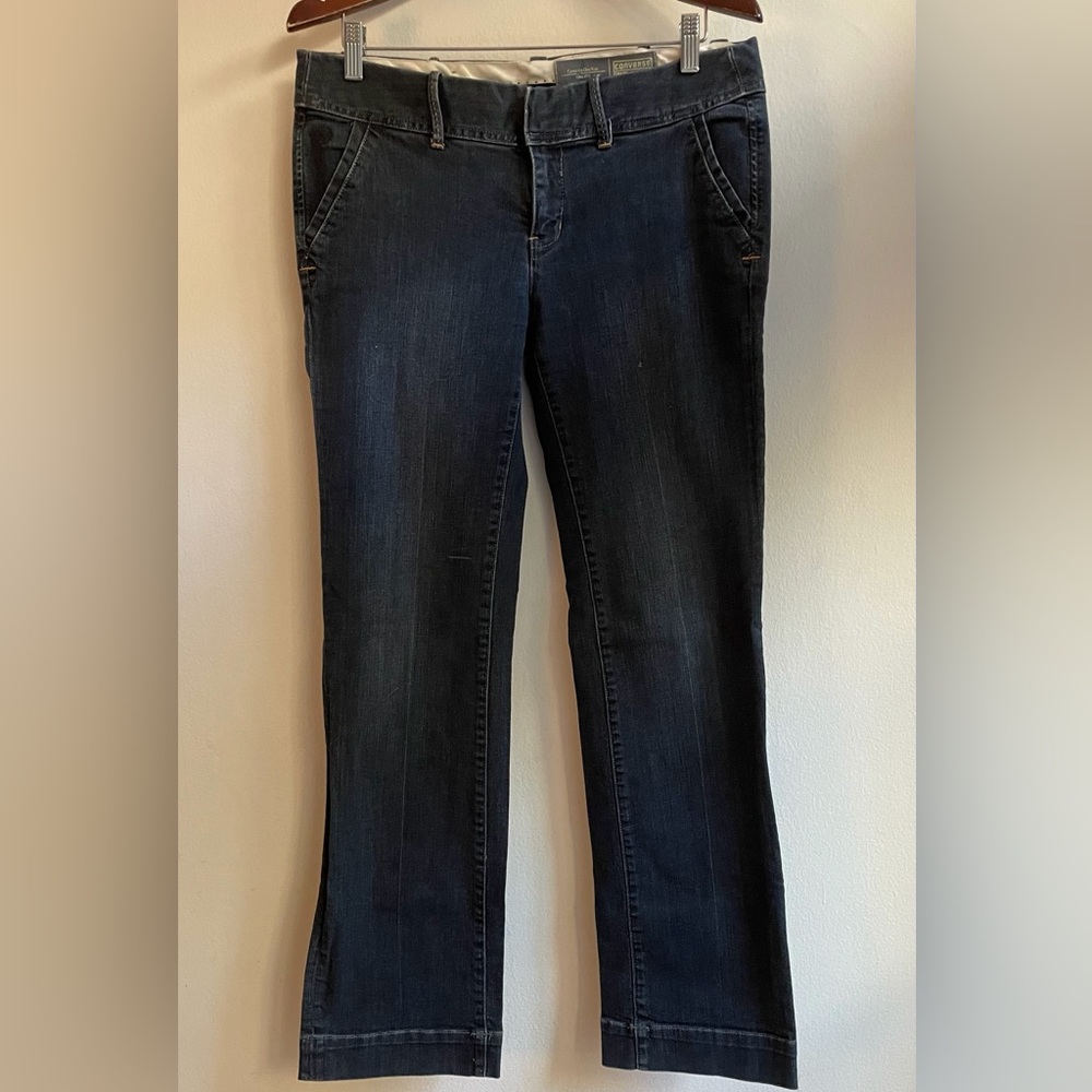 Converse One Star Women's Dark Wash Trouser Jeans